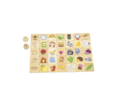 Dřevěné puzzle Smysly Viga