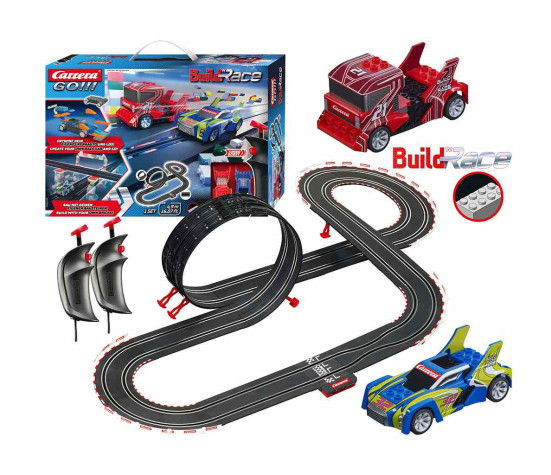 Autodráha Carrera Go Build'n Race - Racing Set 4,9m