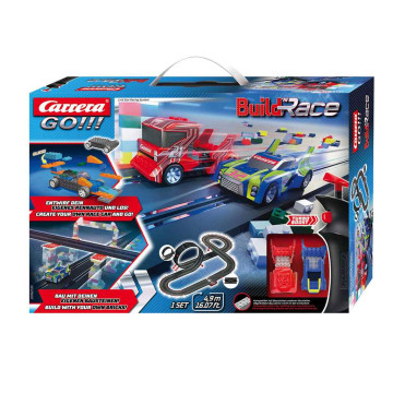 Autodráha Carrera Go Build'n Race - Racing Set 4,9m