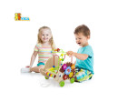 Dřevěný vzdělávací ježek 4v1 Viga, Multicolor Dřevěný vzdělávací ježek 4v1 Viga, Multicolor