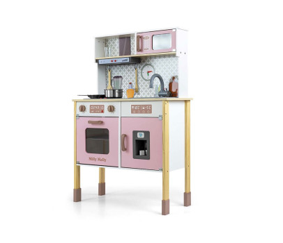 Dětská dřevěná kuchyňka Milly Mally Bjorn Pink