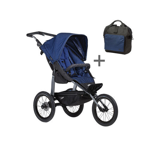 Tfk set sport 16" 2023 + diaperbag navy