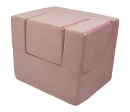 Dětské rozkládací křeslo-lenoška pink Dětské rozkládací křeslo-lenoška pink