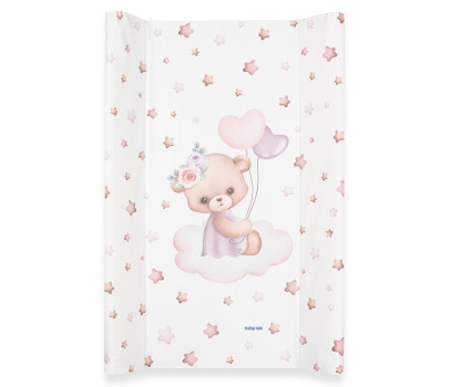 Přebalovací nástavec Baby Mix Medvídek 47x70cm růžová