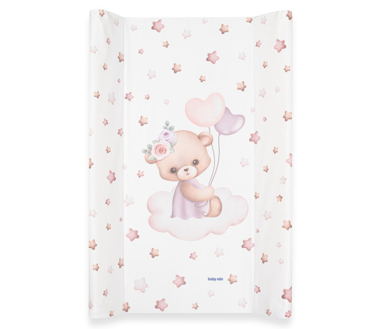 Přebalovací nástavec Baby Mix Medvídek 47x70cm růžová