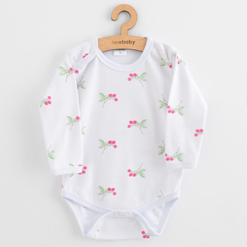 Kojenecké body New Baby Classic II raspberry, Růžová 80 (9-12m)