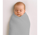 Dětská mušelínová deka New Baby 70x100 cm grey, Šedá
