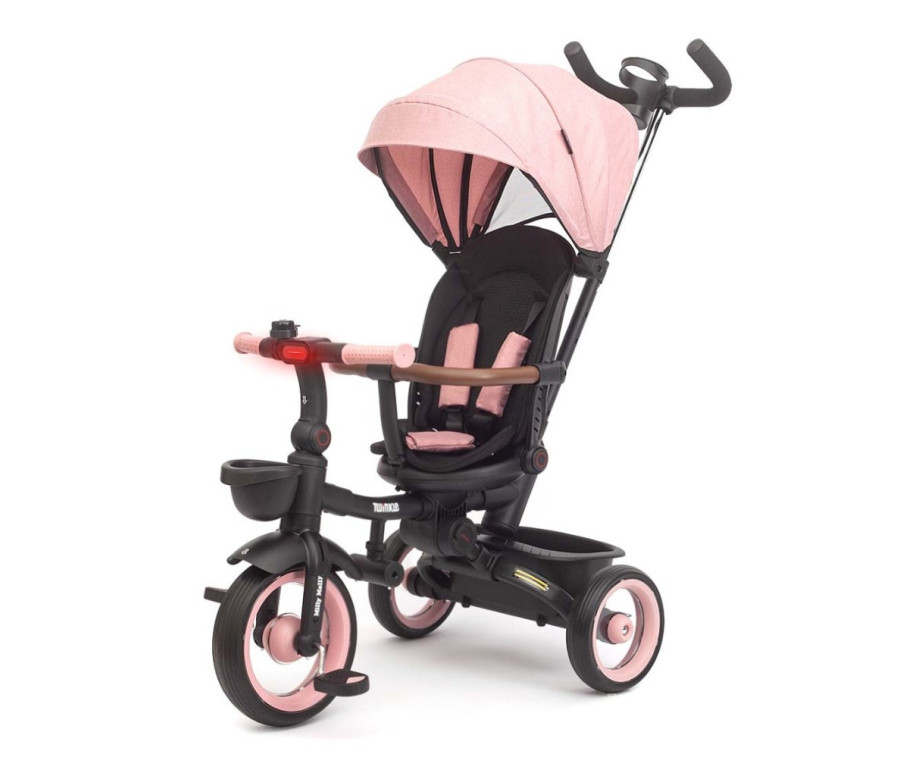 Luxusní dětská tříkolka s osvětlením Milly Mally Twinkle pink, Růžová Luxusní dětská tříkolka s osvětlením Milly Mally Twinkle pink, Růžová
