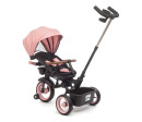 Luxusní dětská tříkolka s osvětlením Milly Mally Twinkle pink, Růžová Luxusní dětská tříkolka s osvětlením Milly Mally Twinkle pink, Růžová