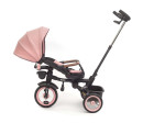Luxusní dětská tříkolka s osvětlením Milly Mally Twinkle pink, Růžová Luxusní dětská tříkolka s osvětlením Milly Mally Twinkle pink, Růžová
