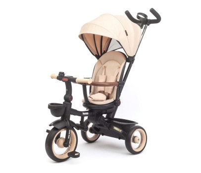 Luxusní dětská tříkolka s osvětlením Milly Mally Twinkle beige