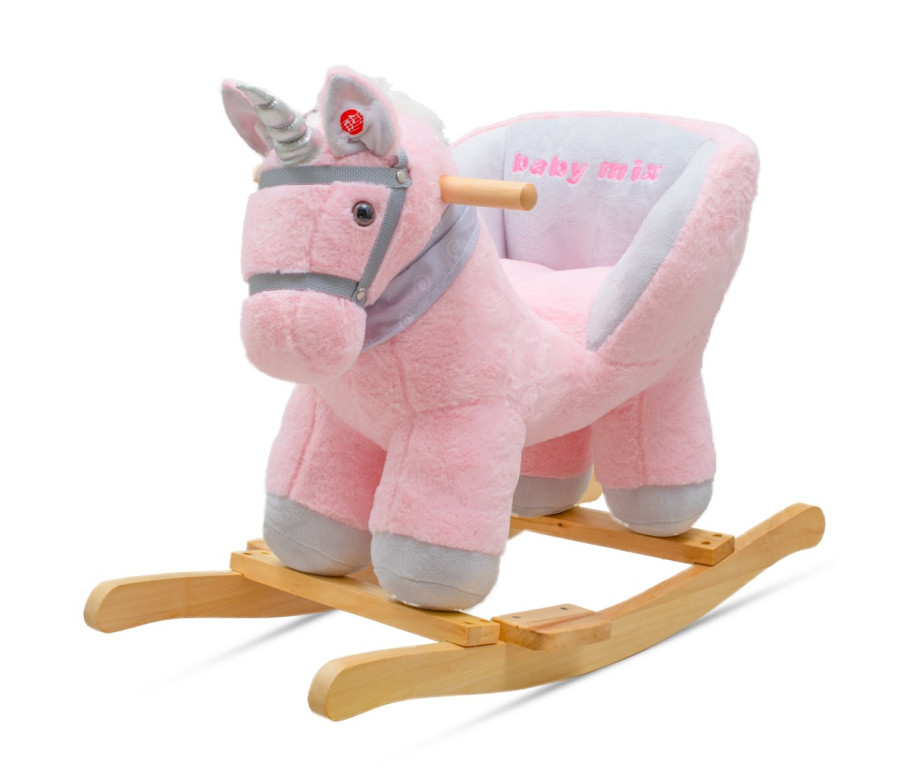 Houpací hračka s melodií Baby Mix Unicorn pink Houpací hračka s melodií Baby Mix Unicorn pink