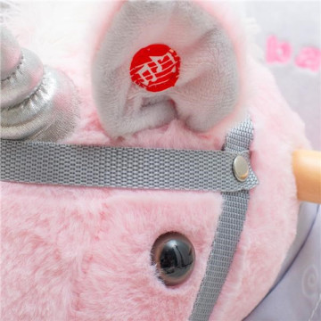 Houpací hračka s melodií Baby Mix Unicorn pink