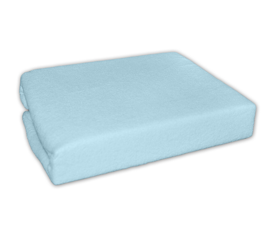 Prostěradlo jersey do kočárku 75 x 35 - modré