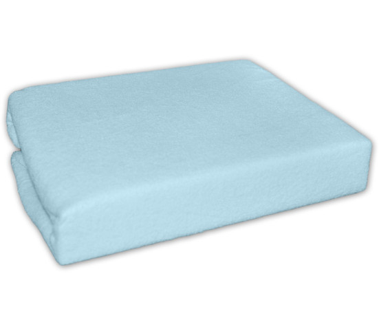 Prostěradlo jersey do kočárku 75 x 35 - modré