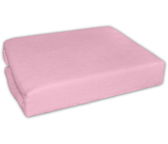 Prostěradlo jersey do kočárku 75 x 35 - růžové
