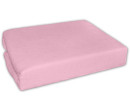 Prostěradlo jersey do kočárku 75 x 35 - růžové