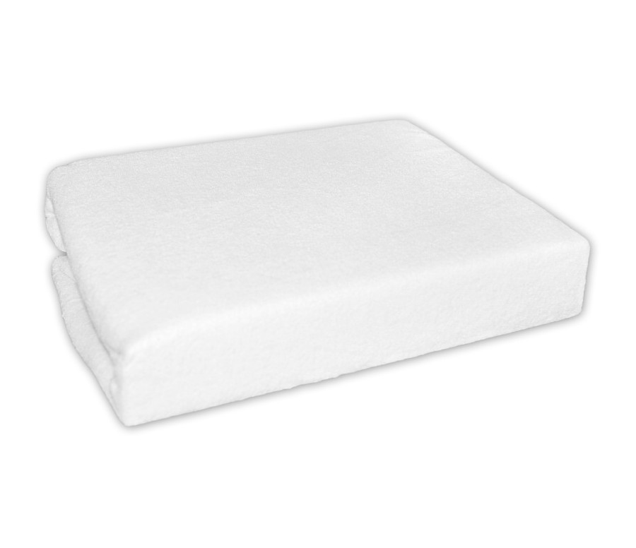 Prostěradlo jersey do kočárku 75 x 35 - bílé