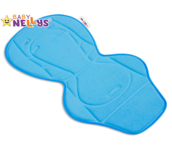 Vložka do kočárku Baby Nellys ® - modrá/tyrkys