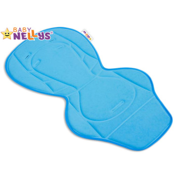 Vložka do kočárku Baby Nellys ® - modrá/tyrkys