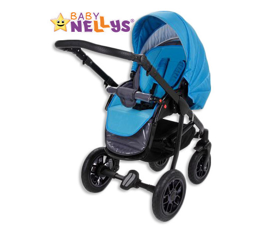 Vložka do kočárku Baby Nellys ® - modrá/tyrkys