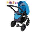 Vložka do kočárku Baby Nellys ® - modrá/tyrkys