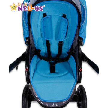 Vložka do kočárku Baby Nellys ® - modrá/tyrkys