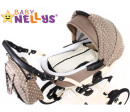Fusák nejen do autosedačky Baby Nellys ® MINKY - modrý, tyrkys