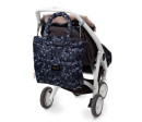 Baby Nellys taška na kočárek STYLE, vločky