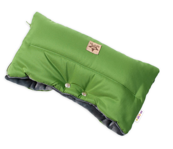 Baby Nellys Rukávník ke kočárku STYLE, oliva