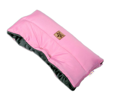 Baby Nellys Rukávník ke kočárku STYLE, sv. růžová