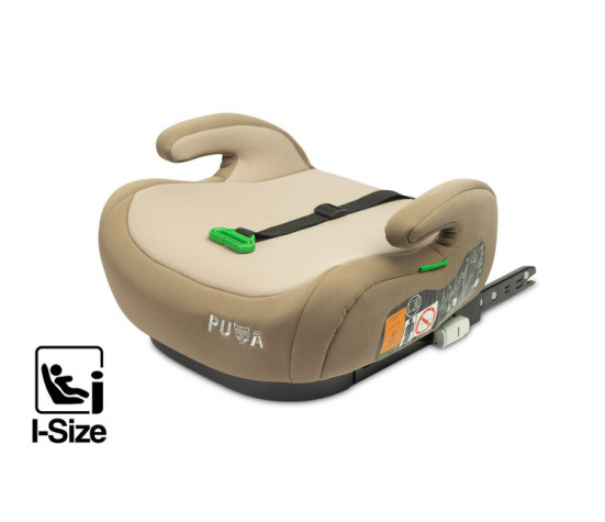 Podsedák do auta, isofix I-SIZE Puma - béžový