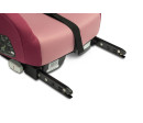 Podsedák do auta, isofix I-SIZE Puma - růžový