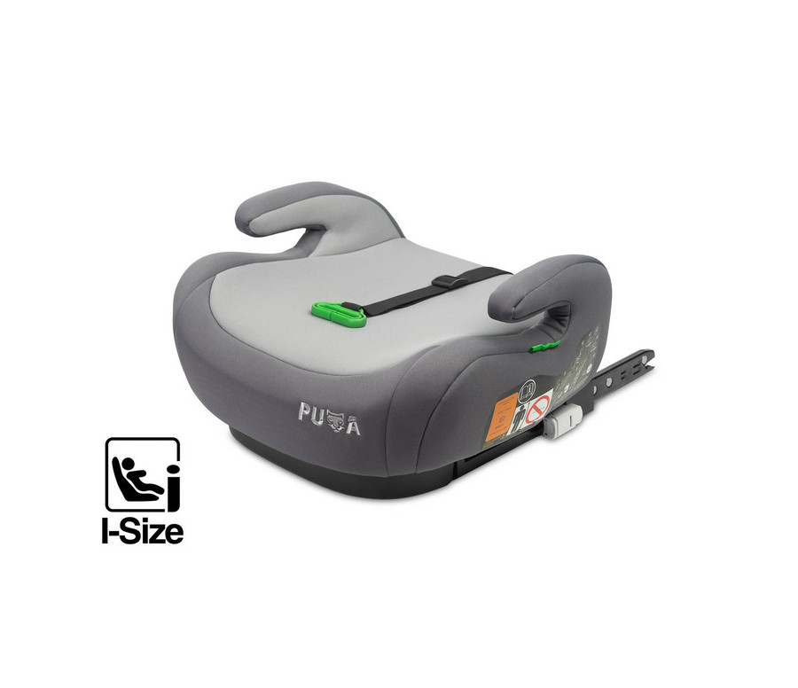Podsedák do auta, isofix I-SIZE Puma - šedý