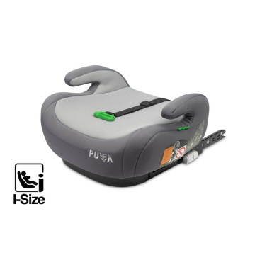Podsedák do auta, isofix I-SIZE Puma - šedý