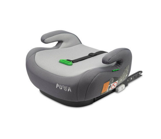 Podsedák do auta, isofix I-SIZE Puma - šedý