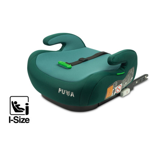 Podsedák do auta, isofix I-SIZE Puma - zelený