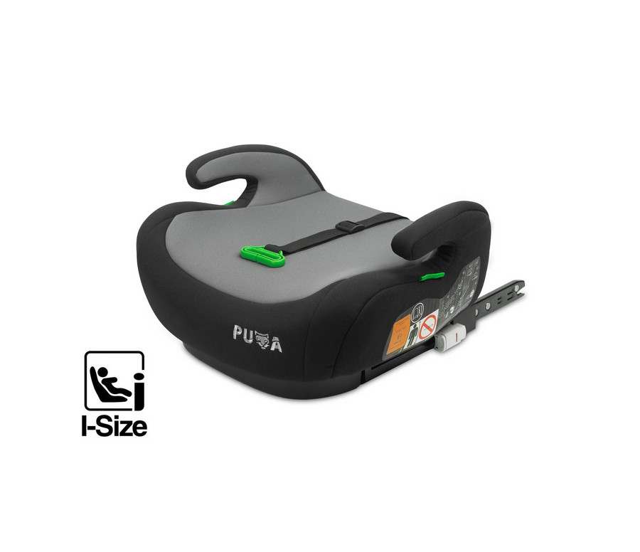 Podsedák do auta, isofix I-SIZE Puma - černý