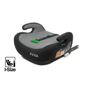 Podsedák do auta, isofix I-SIZE Puma - černý