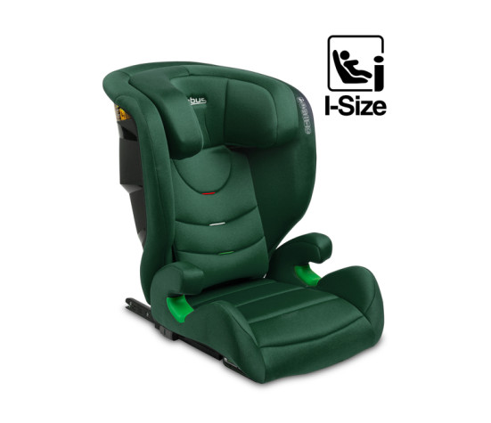Autosedačka Nimbus I-Size pro děti 100 - 150cm (4-12let), tm. zelená