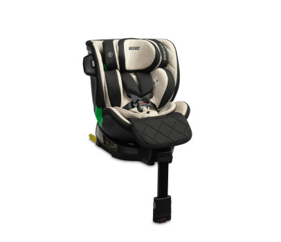 Autosedačka s isofixem TUROX 40-150cm, I-Size, béžová