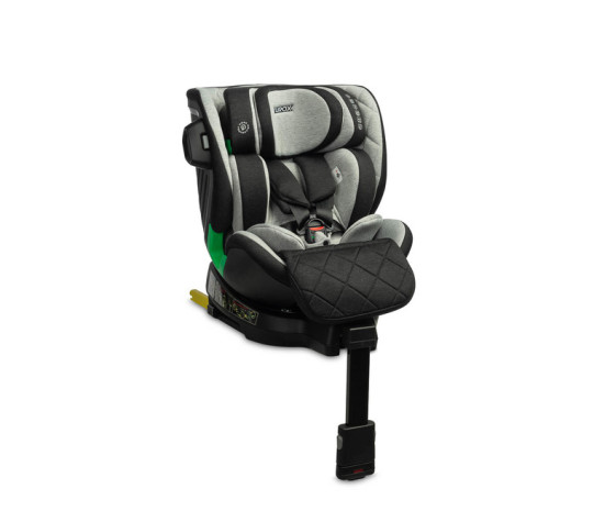 Autosedačka s isofixem TUROX 40-150cm, I-Size, šedá