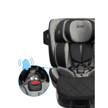 Autosedačka s isofixem TUROX 40-150cm, I-Size, khaki