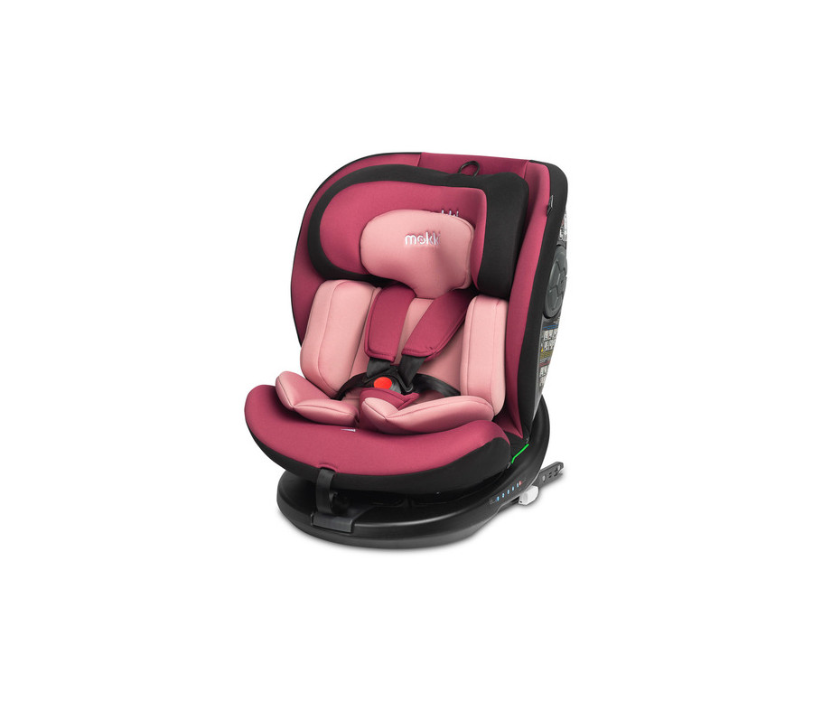 Autosedačka I-SIZE Mokki s isofixem (40-150), růžová