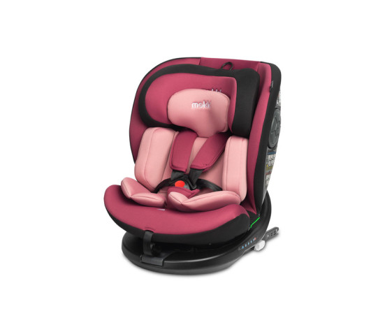 Autosedačka I-SIZE Mokki s isofixem (40-150), růžová