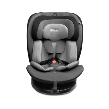 Autosedačka I-SIZE Mokki s isofixem (40-150), šedá