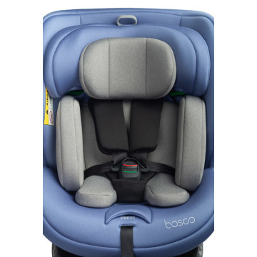 Autosedačka s isofixem BOSCO I-Size, 40-150cm, modrá