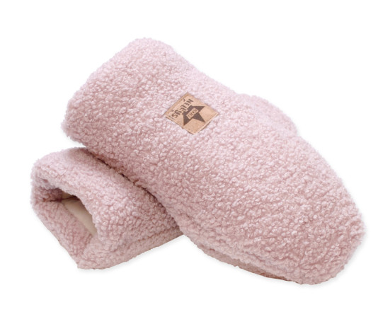 Rukávník ke kočárku Beránek exclusiv, pudrově růžový