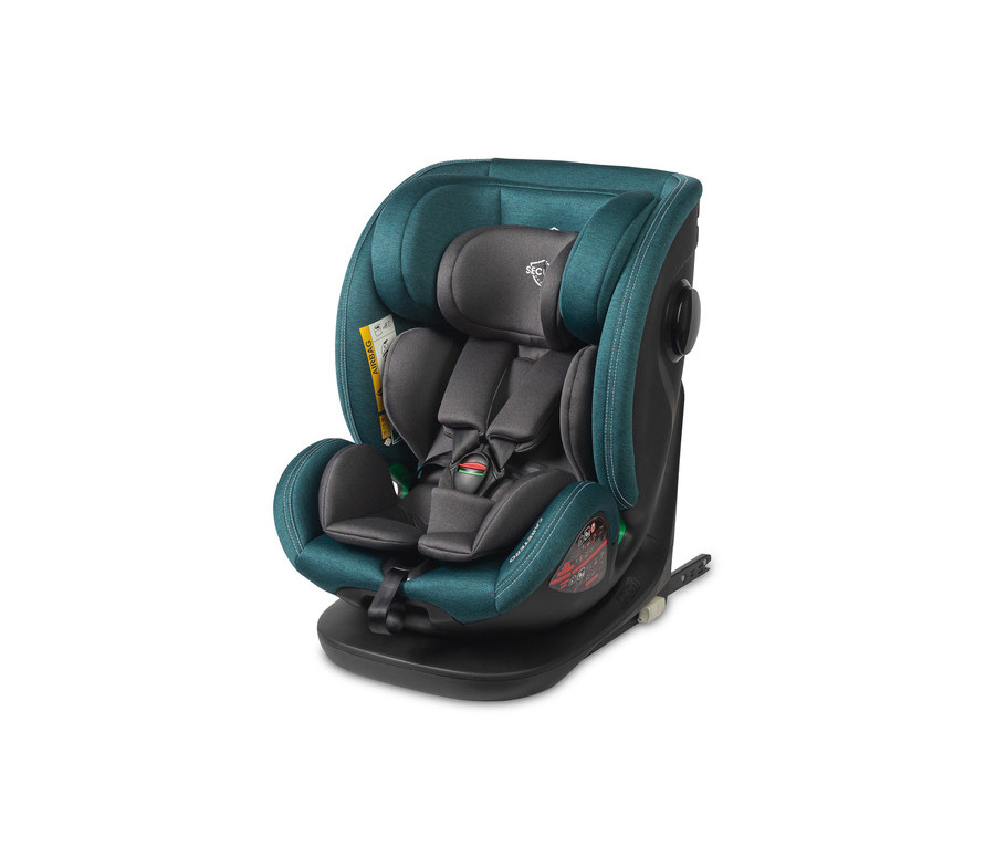Dětská autosedačka Securo 40–150 cm, otočná, ISOFIX, i-Size, 40-150, zelená