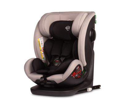 Dětská autosedačka Securo 40-150 cm, otočná, ISOFIX, i-Size, 40-150, světlé šedá